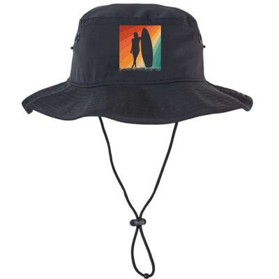 Surf Board Water Surfing Surfer Legacy Cool Fit Booney Bucket Hat