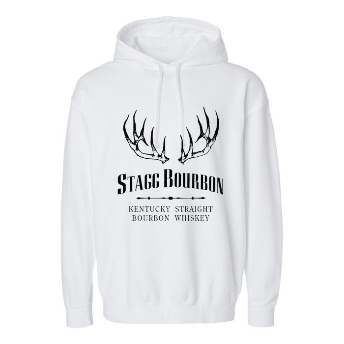 Stagg Bourbon Whiskey Kentucky Distillery Garment-Dyed Fleece Hoodie