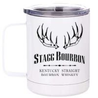 Stagg Bourbon Whiskey Kentucky Distillery 12 oz Stainless Steel Tumbler Cup