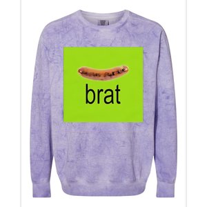 Snazzyseagull Brat Wurst Colorblast Crewneck Sweatshirt