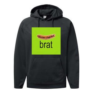 Snazzyseagull Brat Wurst Performance Fleece Hoodie