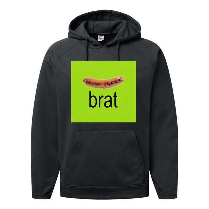 Snazzyseagull Brat Wurst Performance Fleece Hoodie