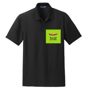 Snazzyseagull Brat Wurst Dry Zone Grid Polo