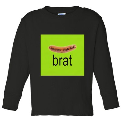 Snazzyseagull Brat Wurst Toddler Long Sleeve Shirt