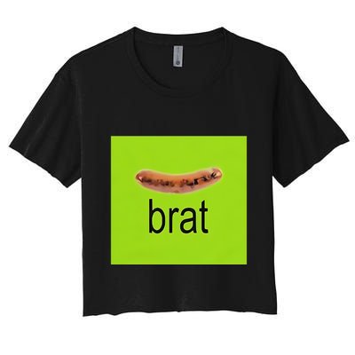 Snazzyseagull Brat Wurst Crop Top