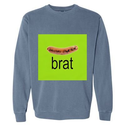 Snazzyseagull Brat Wurst Garment-Dyed Sweatshirt