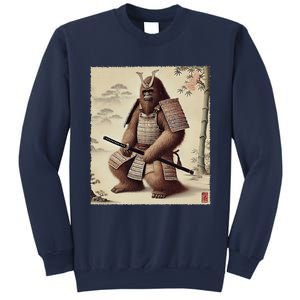 Samurai Bigfoot Warrior Japanese Armor Mythical Sasquatch Sweatshirt