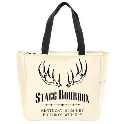 Stagg Bourbon Whiskey Kentucky Distillery Zip Tote Bag