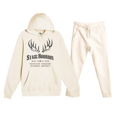 Stagg Bourbon Whiskey Kentucky Distillery Premium Hooded Sweatsuit Set