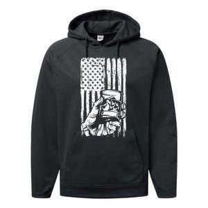 Scotch Bourbon Whisky Performance Fleece Hoodie