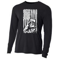 Scotch Bourbon Whisky Cooling Performance Long Sleeve Crew