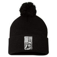 Scotch Bourbon Whisky Pom Pom 12in Knit Beanie