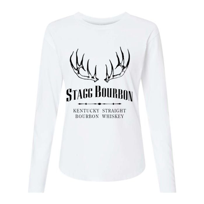 Stagg Bourbon Whiskey Kentucky Distillery Womens Cotton Relaxed Long Sleeve T-Shirt