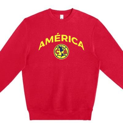 Score Big With Our Exclusive Collection Of Club America Gear Premium Crewneck Sweatshirt