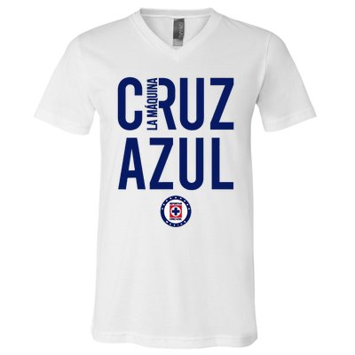 Score Big With Our Exclusive Collection Of Cruz Azul Gear V-Neck T-Shirt