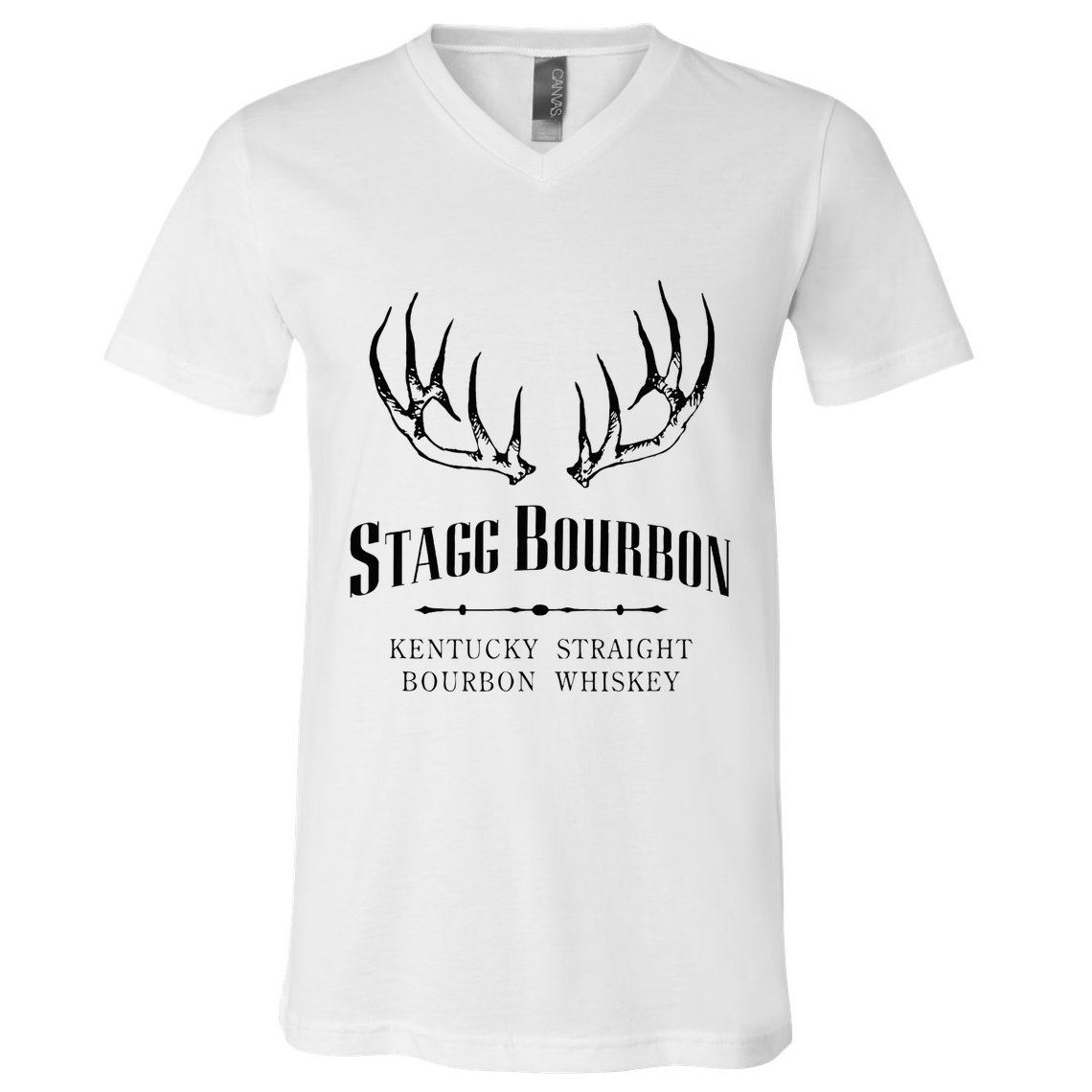 Stagg Bourbon Whiskey Kentucky Distillery V-Neck T-Shirt