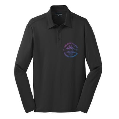 Sexy Basic Witch Olde Salem Broom Company Emblem Herbalist Cute Gift Silk Touch Performance Long Sleeve Polo