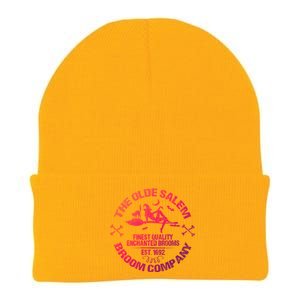 Sexy Basic Witch Olde Salem Broom Company Emblem Herbalist Cute Gift Knit Cap Winter Beanie