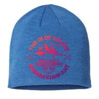 Sexy Basic Witch Olde Salem Broom Company Emblem Herbalist Cute Gift Sustainable Beanie