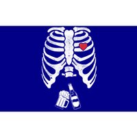 Skeleton Beer Xray Pregnancy Announcet Dad Cute Halloween Gift Bumper Sticker