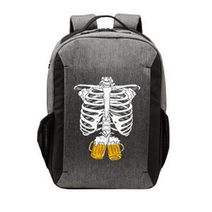 Skeleton Beer Xray Pregnancy Announcement Dad Vector Backpack