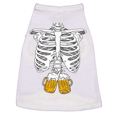 skeleton beer xray pregnancy announcement dad Doggie Tank