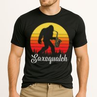 Saxsquatch Bigfoot Yeti Play On Words Cooling Performance Crew T-Shirt
