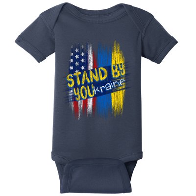 Stand By YOUkraine Baby Bodysuit
