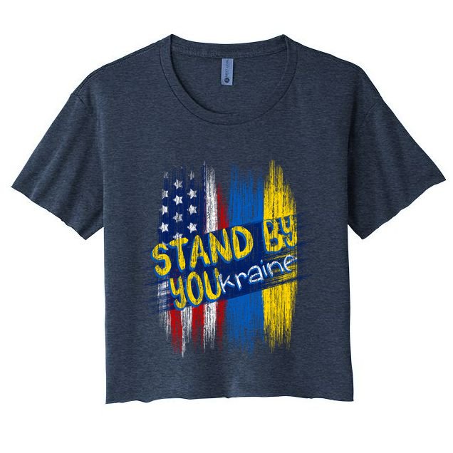 Stand By YOUkraine Crop Top