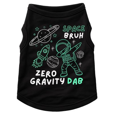Space Bruh Zero Gravity Dab - Funny Astronaut Doggie Tank