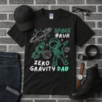 Space Bruh Zero Gravity Dab - Funny Astronaut Tall T-Shirt