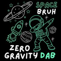 Space Bruh Zero Gravity Dab - Funny Astronaut Tall T-Shirt