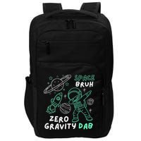 Space Bruh Zero Gravity Dab - Funny Astronaut Impact Tech Backpack
