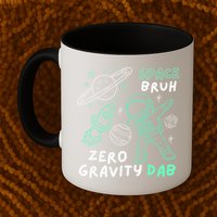 Space Bruh Zero Gravity Dab - Funny Astronaut Mug