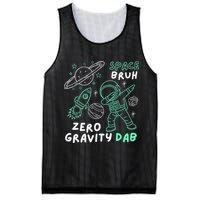 Space Bruh Zero Gravity Dab - Funny Astronaut Mesh Reversible Basketball Jersey Tank