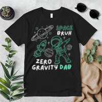 Space Bruh Zero Gravity Dab - Funny Astronaut Premium T-Shirt