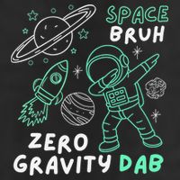 Space Bruh Zero Gravity Dab - Funny Astronaut 25L Jumbo Tote