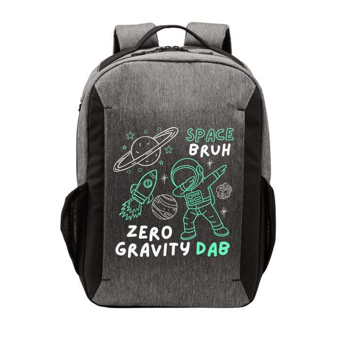 Space Bruh Zero Gravity Dab - Funny Astronaut Vector Backpack