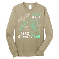 Space Bruh Zero Gravity Dab - Funny Astronaut Long Sleeve Shirt