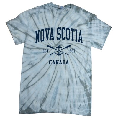 Scotia Canada 1867 Vintage Tie-Dye T-Shirt