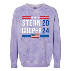 Stern Cooper 2024, Presidential Elect Campaign Men Women, Stern 2024 Colorblast Crewneck Sweatshirt