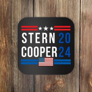 Stern Cooper 2024, Presidential Elect Campaign Men Women, Stern 2024 Coaster