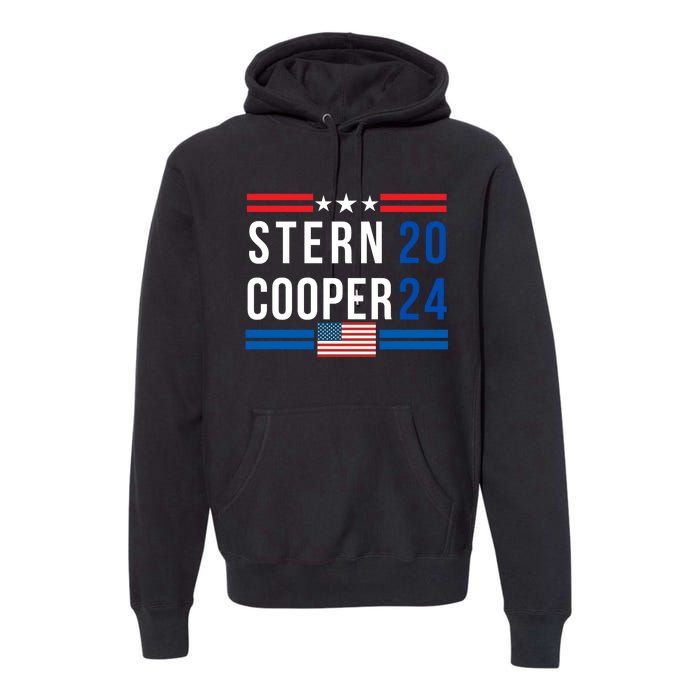 Stern Cooper 2024, Presidential Elect Campaign Men Women, Stern 2024 Premium Hoodie