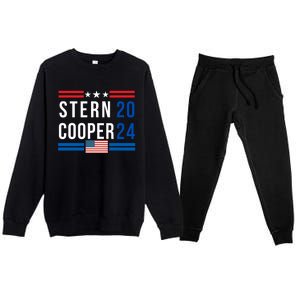 Stern Cooper 2024, Presidential Elect Campaign Men Women, Stern 2024 Premium Crewneck Sweatsuit Set