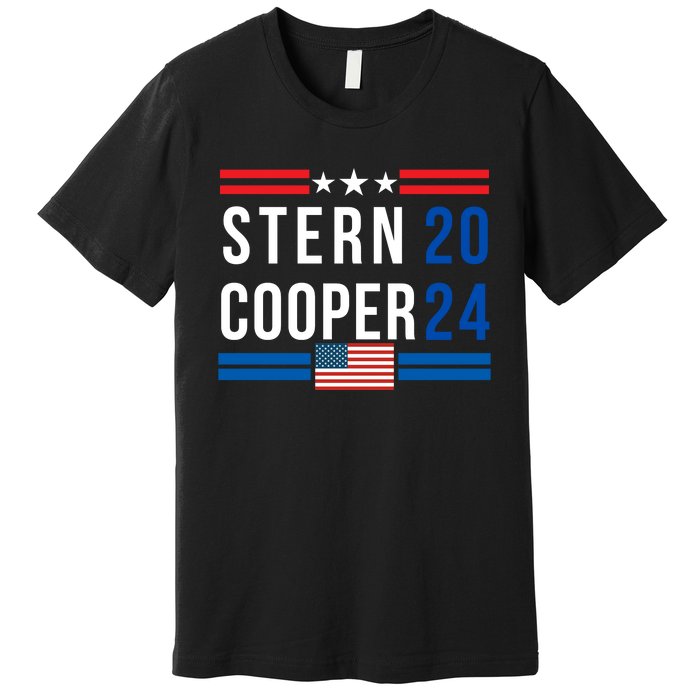 Stern Cooper 2024, Presidential Elect Campaign Men Women, Stern 2024 Premium T-Shirt