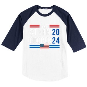 Stern Cooper 2024, Presidential Elect Campaign Men Women, Stern 2024 Baseball Sleeve Shirt