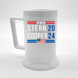 Stern Cooper 2024, Presidential Elect Campaign Men Women, Stern 2024 Beer Stein