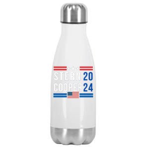 Stern Cooper 2024, Presidential Elect Campaign Men Women, Stern 2024 Stainless Steel Insulated Water Bottle