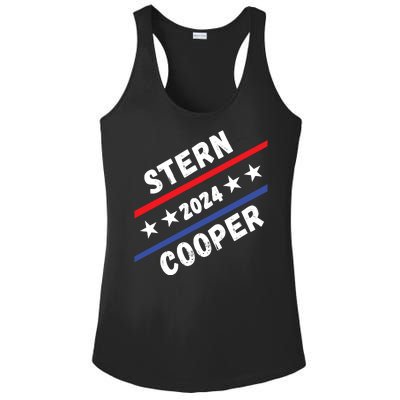 Stern Cooper 2024 Elect Sterncooper Funny Presidential 2024 Campaign Election Ladies PosiCharge Competitor Racerback Tank