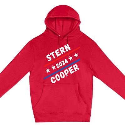 Stern Cooper 2024 Elect Sterncooper Funny Presidential 2024 Campaign Election Premium Pullover Hoodie